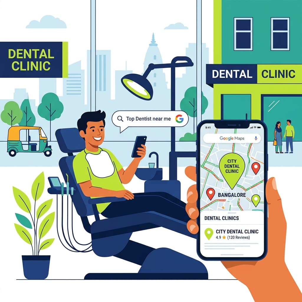 How Patients Find Dentists Online in India (And Why Your Clinic Is Invisible)