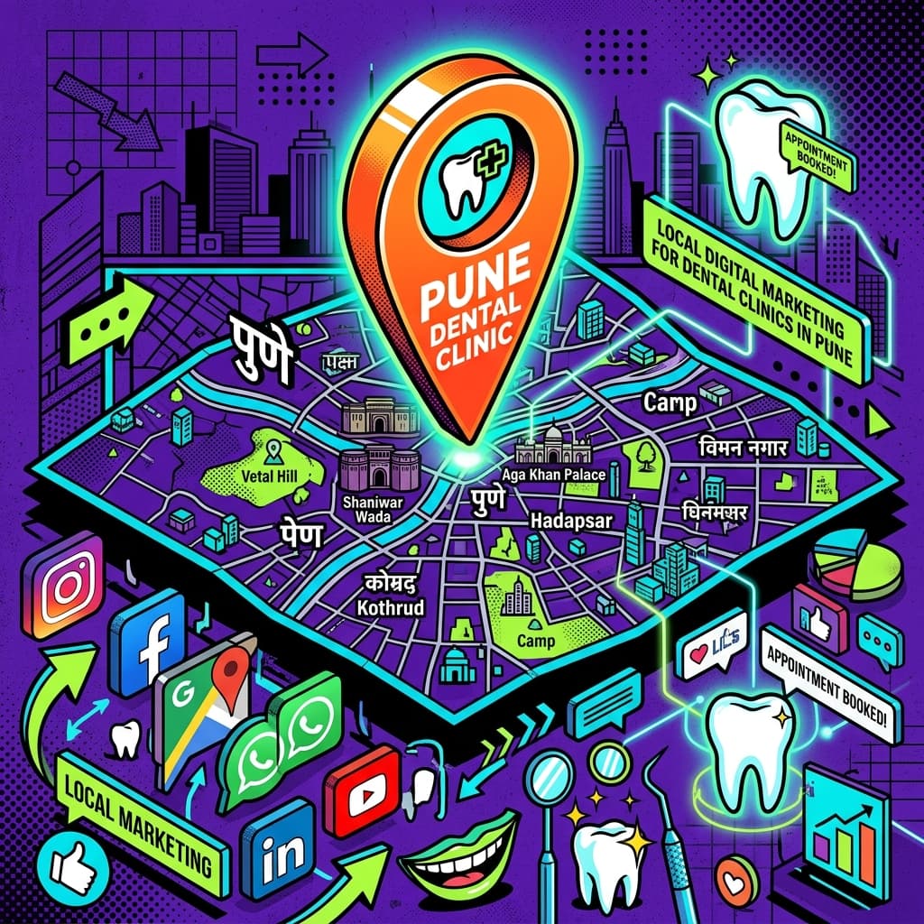Dental Clinic Digital Marketing in Pune: A Local Guide to Getting More Patients